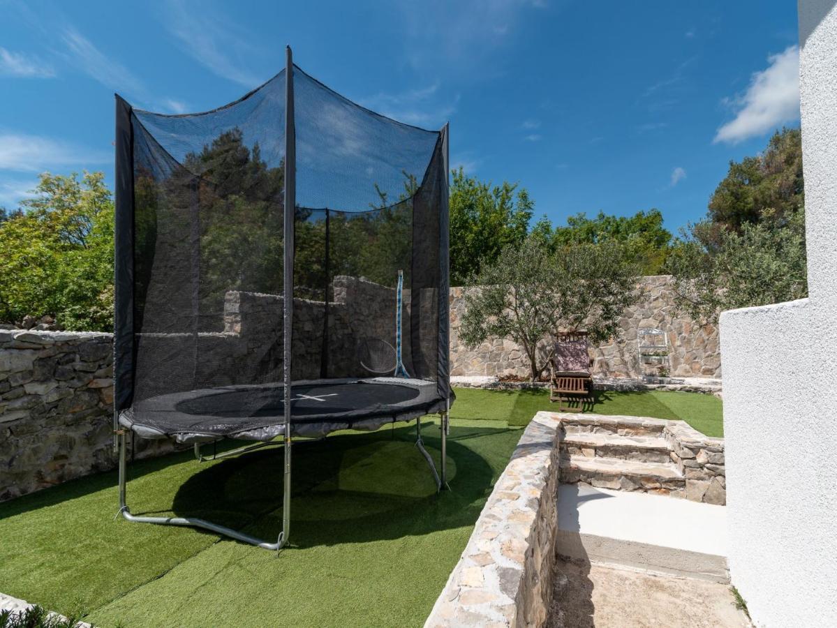 Scenic Sea View,Three Bedroom Villa With Pool Trogir Exterior foto
