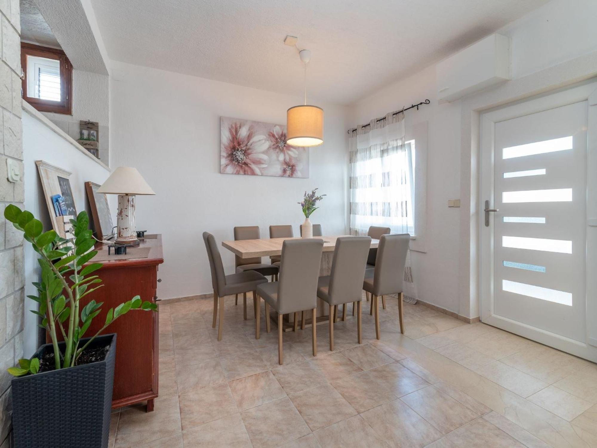 Scenic Sea View,Three Bedroom Villa With Pool Trogir Exterior foto